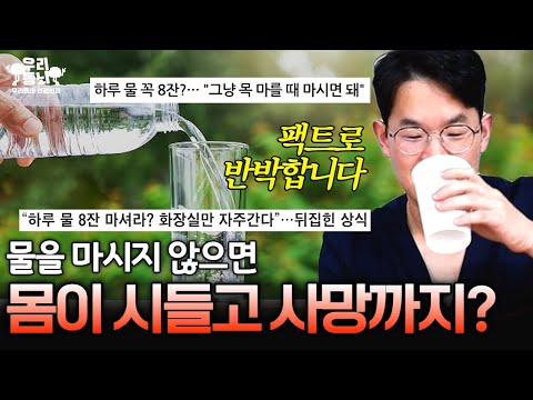 '하루 물 8잔'은 잘못된 상식? 의사가 말하는 물 제대로 마시는 방법 | 신경외과 전문채널 NO.1 우리동네 신경외과