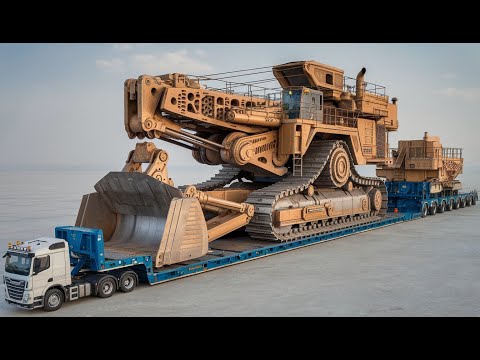 Extreme Transportation Skills, Oversized Trucks and the Largest Heavy Machinery #41