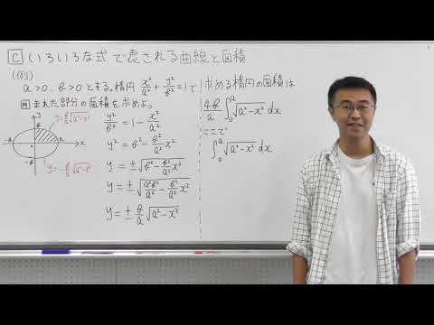 数学Ⅲ第73回①いろいろな式で表される曲線と面積