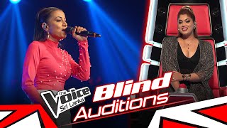 Ridmi Sulochana | Vijithaya Adaraye (විජිතය ආදරයේ) | Blind Auditions | The Voice Sri Lanka