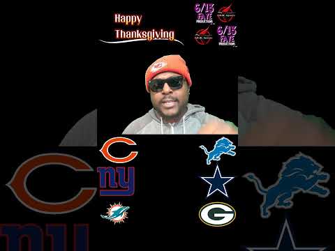 Happy Thanksgiving. It's #Thanksgiving, peep the #NFL teams in picking to win. #Football #TNF