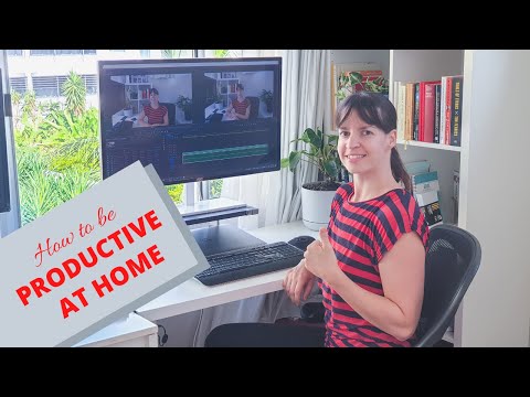 How to set up HOME OFFICE to increase PRODUCTIVITY in 2020 | habits and routines for  work from home