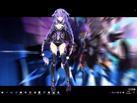 【Wallpaper Engine】Hyperdimension Neptunia - Purple Heart (powered by System Animator)