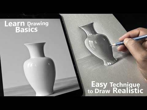 Realistic Drawing Technique for Beginners - Day 27 | 100 Days Challenge | Still Life Drawing