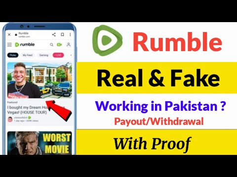 Rumble Apk Working in Pakistan ? | rumble app real or fake | 2023 | rumble