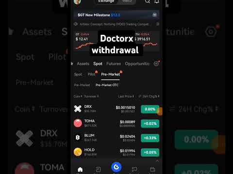 Doctorx listing and withdrawal