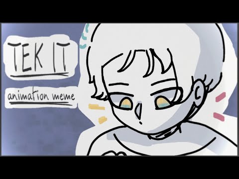 Tek it / I watch the moon meme | animation meme | ft. Oc