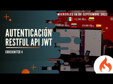 Autenticación RESTful API JWT - Codeigniter 4