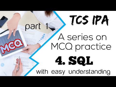 TCS Xplore 2023 ( iON proctored Assessment ) - MCQ on SQL part 1 clear concept#tcs #tcsxplore #tcs