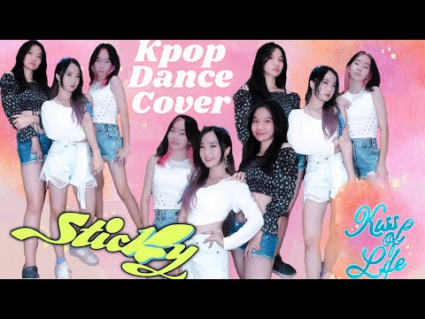 KISS OF LIFE (키스오브라이프) 'STICKY' Kpop Dance Cover【SHELLENHANDSTAR GLISTAR (Felice & Angel)】INDONESIA