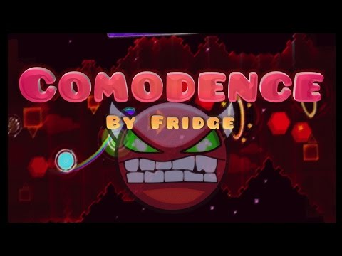 Geometry Dash - MEDIUM DEMON: Comodence By Fridge (3 Coins!)