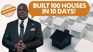 BUILT 100 HOUSES IN 10 DAYS - Dr Olumide Emmanuel