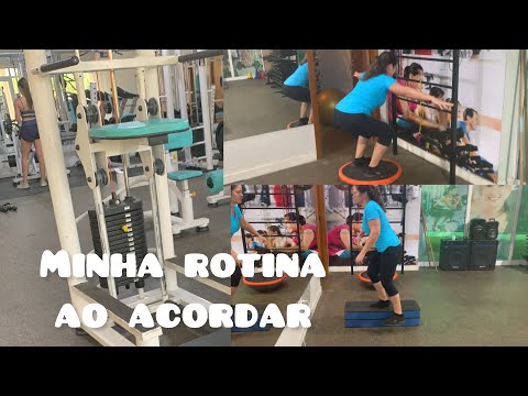 MINHA ROTINA AO ACORDAR  TODOS OS DIA + ACADEMIA.  @dicasdasonia28