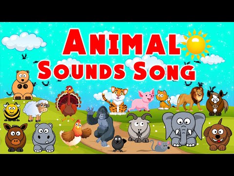 Animal Sounds Song | Guess the Animal Sounds | LittleKidsTV