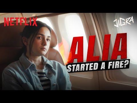 Alia Bhatt RISKS Everything to Save Vedang Raina | Jigra | Netflix India