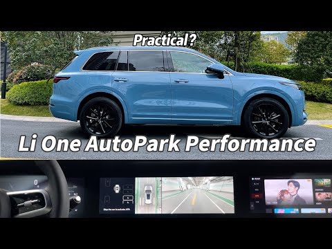 New Li One AutoPark - Automated Parking Performance｜How Does It Compare to Tesla, NIO, XPeng?