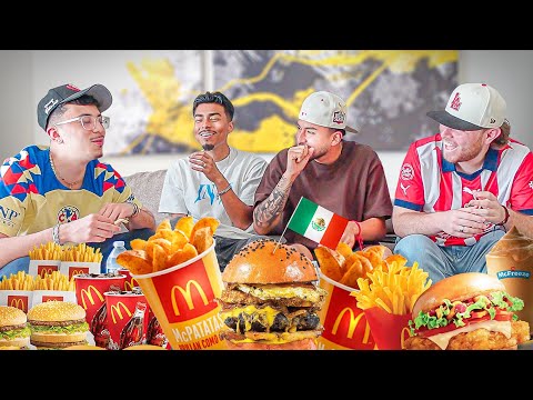 Trying McDonalds In Mexico…(DIFFERENT MENU ITEMS)