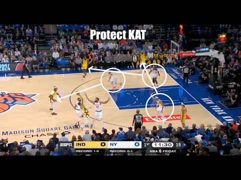 Knicks vs Pacers Film Analysis