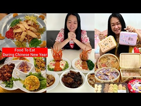 #Food To Eat During Chinese New Year I Good Luck Flowers & Plants | CNY Foodie Vlog 2023