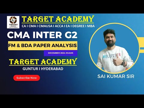 "CMA Inter FM & BDA Exam: Paper 11 Full Analysis" #CMAInter #CMAExams #CMAIndia #EXAMS #icmai #cma