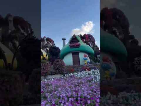 World's beautiful miracle garden in Dubai #miraclegardendubai #shorts #ytshorts #shortsfeed #dubai