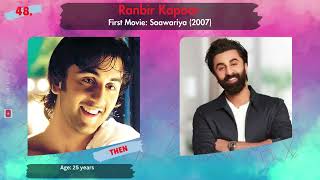 Bollywood Actors: First Movies, Ages, Looks Then & Now (Part - 2)