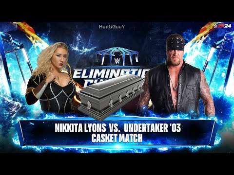 FULL MATCH - Nikkita Lyons vs. Undertaker - Ambulance Match | WWE CASKET | Intergender Match