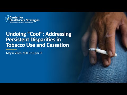 Undoing “Cool”: Addressing Persistent Disparities in Tobacco Use and Cessation