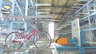 立体駐輪場 Cycle Tree　私の街の立体駐輪場