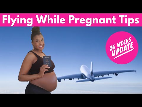 Flying While Pregnant Tips || 26 Weeks Pregnant Update || Phillips Fam Baby Journey