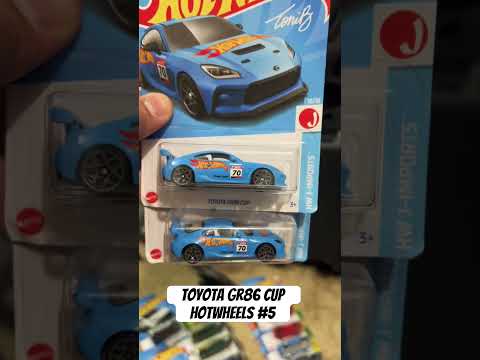 Toyota  GR86 Cup Hotwheels #hotwheelscollection #hotwheels #shorts