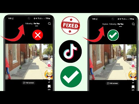 How To Fix Explore Option Not Showing On Tiktok || Tiktok Explore Option Not Showing