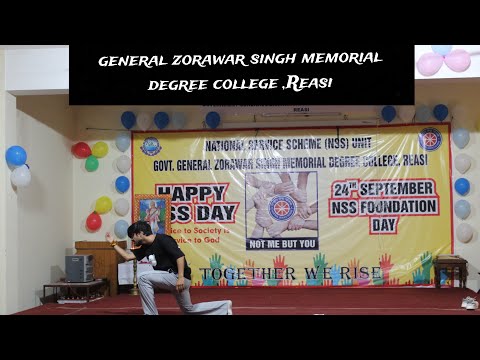 GDC Reasi | Degree College Dance | Sumit Bali | celebration | NSS foundation day #collegedance