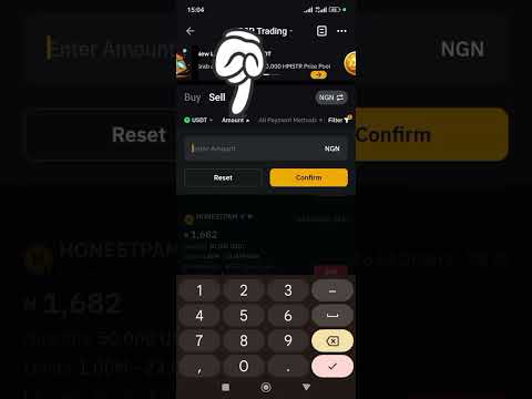 How to sell your hamster Kombat on bybit using bybit P2P#viralvideo #hamsterkombat