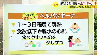 静岡県も警報レベルのヘルパンギーナ　専門家「子供同士で感染拡大を防ぐ方法はないが、止める必要もない」