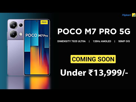 🔥 POCO M7 Pro 5G With D7025 Ultra | ⚡ POCO M7 PRO 5G Specs, Price, Launch Date in India, Feature