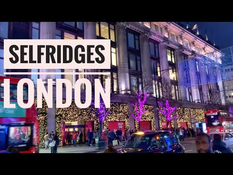 Selfridges London tour|Oxford St|Christmas lighting|Surekha telugu vlogs from London|Telugu vlogs