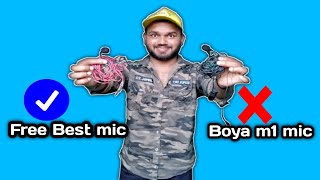 How to make best mic at home - ghar par mic kaise banaye - youtube & reels microphone