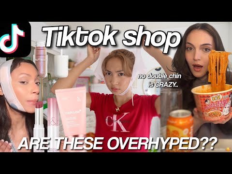 trying VIRAL TIKTOK SHOP PRODUCTS *overhyped or just right..*