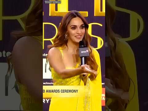 Kiara Advani Wins Star Of The Year Award At News18 Showsha Reel Awards I Sid Surprises Her With 🤗