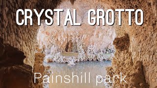 Crystal cave in the Uk? Painshill park and it’s stunning crystal grotto and gothic tower.