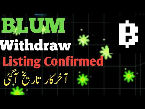 Blum Airdrop Update | Blum Airdrop Listing Update | Blum Memepad Update| Blum Withdraw