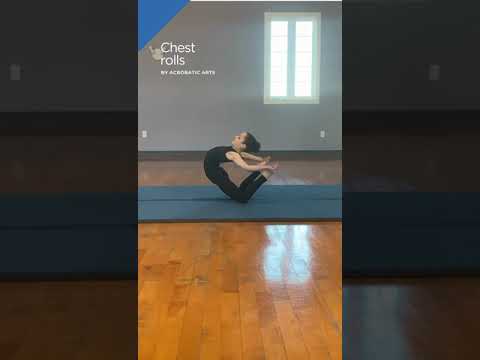 💫 Skill Highlight: Chest Rolls #flexibility #contortion #acrobaticarts #chestrolls #acroskills #acro