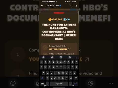 The Hunt for Satoshi Nakamoto: Controversial HBO’s Documentary | Memefi New video code #memefi