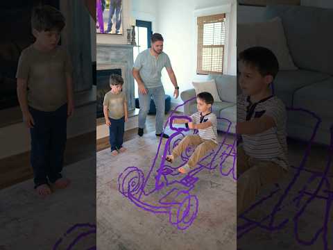 Harold and the Purple Crayon 🖍 giving my kids too many ideas 🤣 #SonyPicsPartner #shorts