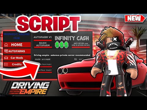 *NEW* Driving Empire Script Auto Farm + Inf Money *PASTEBIN 2023*