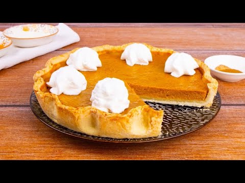 PUMPKIN PIE: the super tasty American recipe! 😋