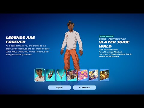 JUICE WRLD *FREE* Skin is OUT NOW!