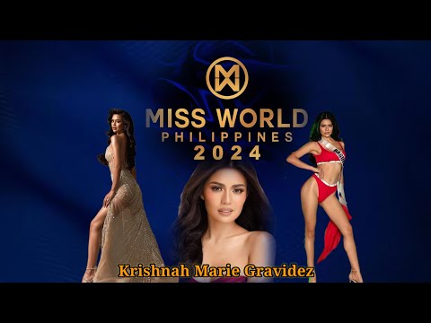 Krishnah Marie Gravidez for Miss World Philippines 2024 #MWPH2024 #MissWorldPhilippines