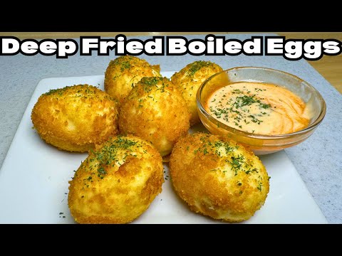 How To Make The Best Deep Fried Boiled Eggs